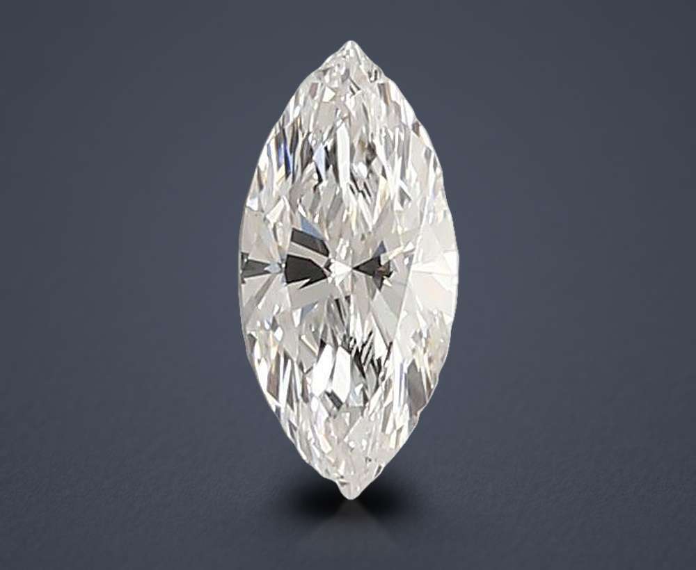 0.69ct D VVS2 Rare Carat Ideal Cut Marquise Lab Grown Diamond
