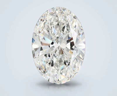 10.14ct F VVS2 Rare Carat Ideal Cut Oval Lab Grown Diamond