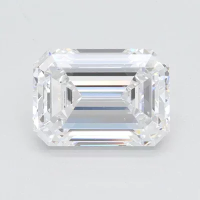 1.51ct D VS2 Rare Carat Ideal Cut Emerald Lab Grown Diamond