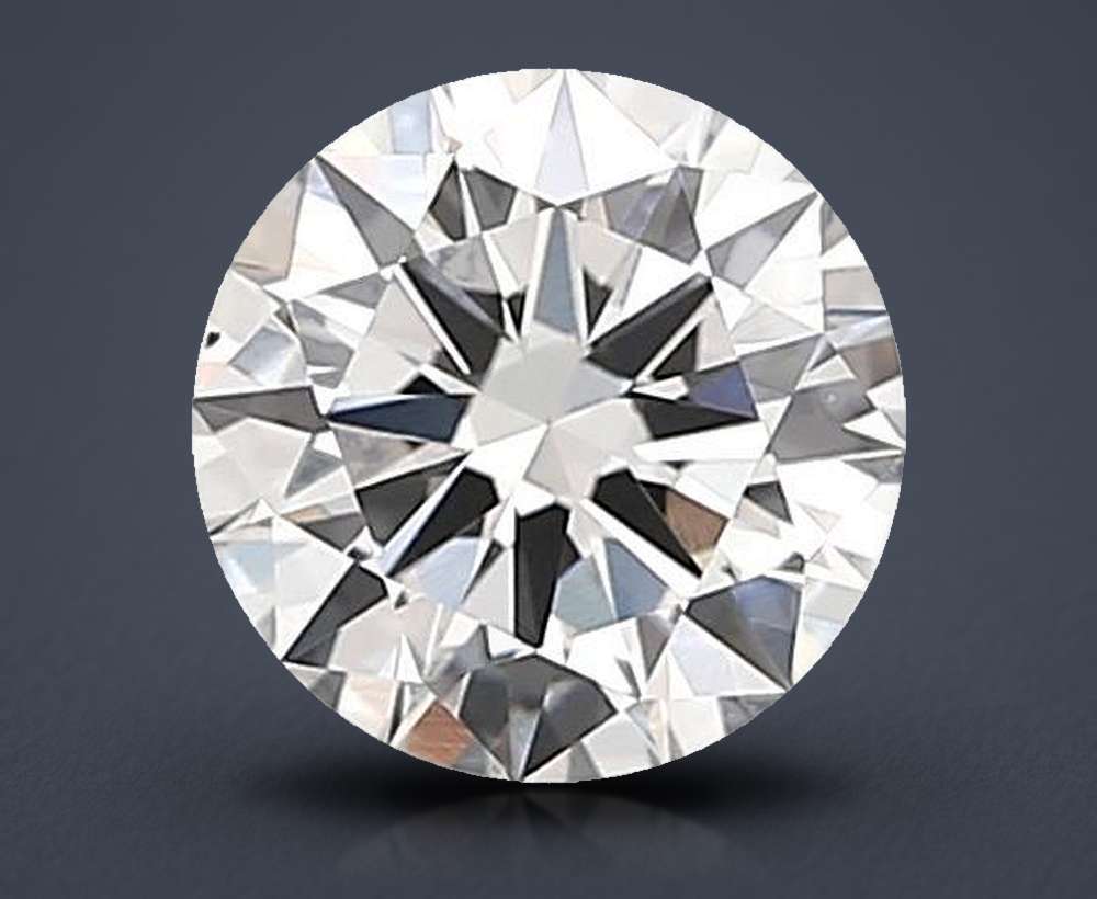 1.01ct E VS2 Excellent Cut Round Lab Grown Diamond