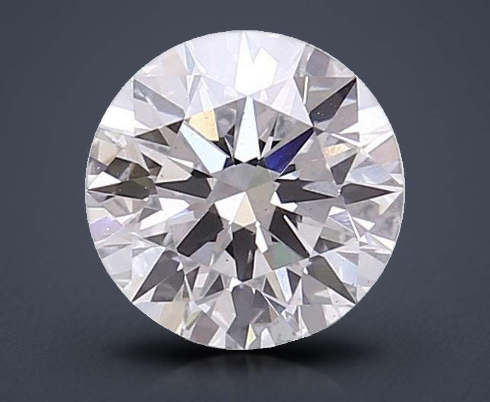 1.58ct G VS2 Rare Carat Ideal Cut Round Lab Grown Diamond