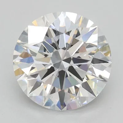 1.09ct D VVS2 Rare Carat Ideal Cut Round Lab Grown Diamond