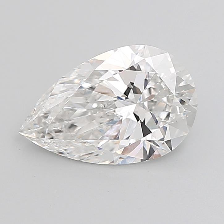 3.01ct E VS1 Rare Carat Ideal Cut Pear Lab Grown Diamond