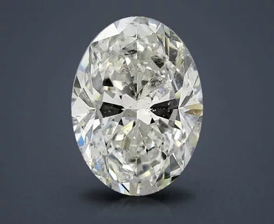 5.51ct I SI2 Very Good Cut Oval Diamond