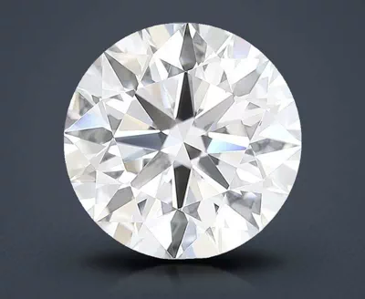 2.85ct D FL Rare Carat Ideal Cut Round Diamond