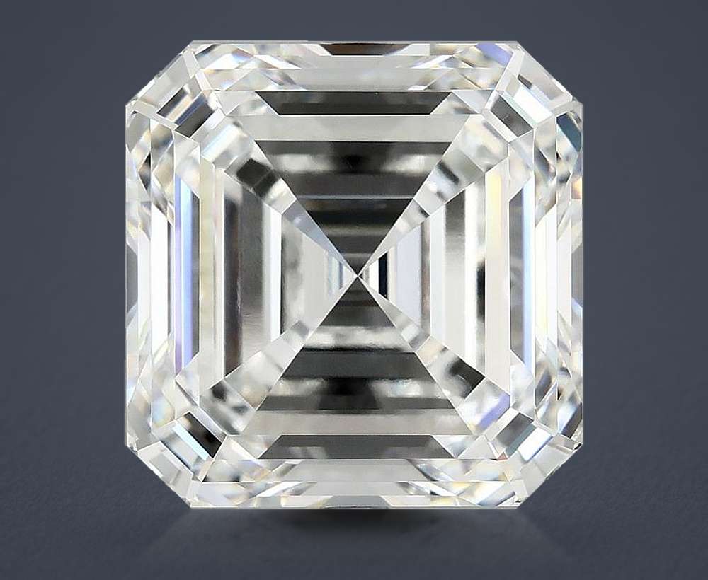 10.12ct E VVS2 Excellent Cut Asscher Lab Grown Diamond