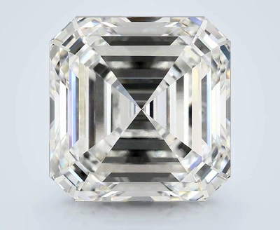 10.12ct E VVS2 Excellent Cut Asscher Lab Grown Diamond