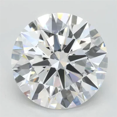 3.25ct D IF Rare Carat Ideal Cut Round Lab Grown Diamond