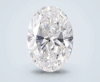 3.02ct E VS2 Rare Carat Ideal Cut Oval Lab Grown Diamond