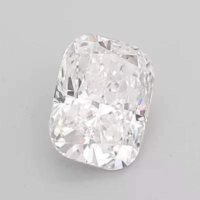 2.54ct E VVS2 Rare Carat Ideal Cut Cushion Lab Grown Diamond