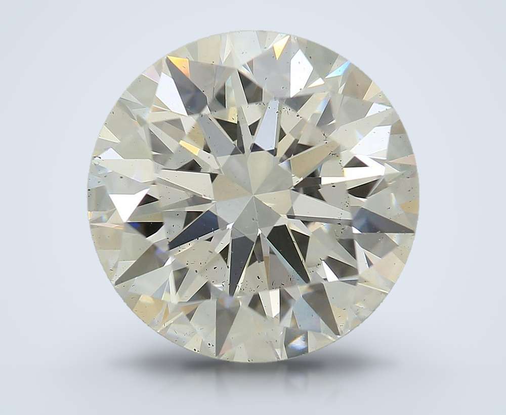 4.25ct F SI1 Rare Carat Ideal Cut Round Lab Grown Diamond
