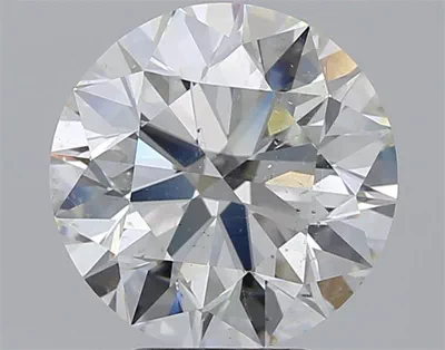 4.50ct H SI1 Excellent Cut Round Diamond