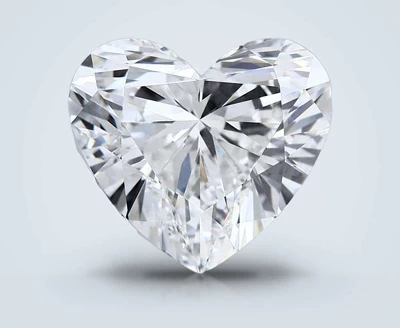 8.68ct E VVS2 Rare Carat Ideal Cut Heart Lab Grown Diamond