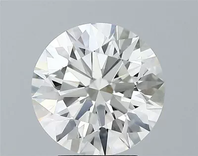 2.61ct I VVS2 Rare Carat Ideal Cut Round Lab Grown Diamond