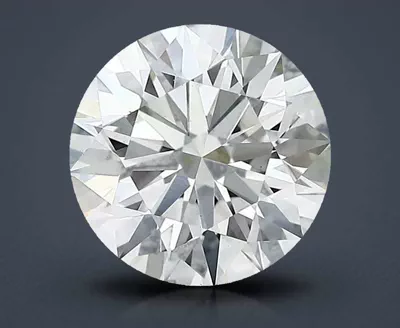 2.61ct I VVS2 Rare Carat Ideal Cut Round Lab Grown Diamond
