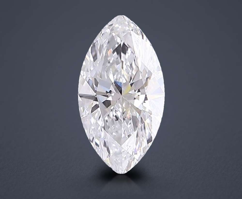 1.02ct F VVS2 Rare Carat Ideal Cut Marquise Lab Grown Diamond