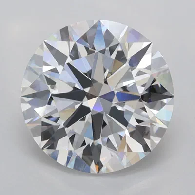 2.02ct D VS1 Rare Carat Ideal Cut Round Lab Grown Diamond