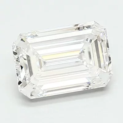 1.40ct D VS1 Rare Carat Ideal Cut Emerald Lab Grown Diamond