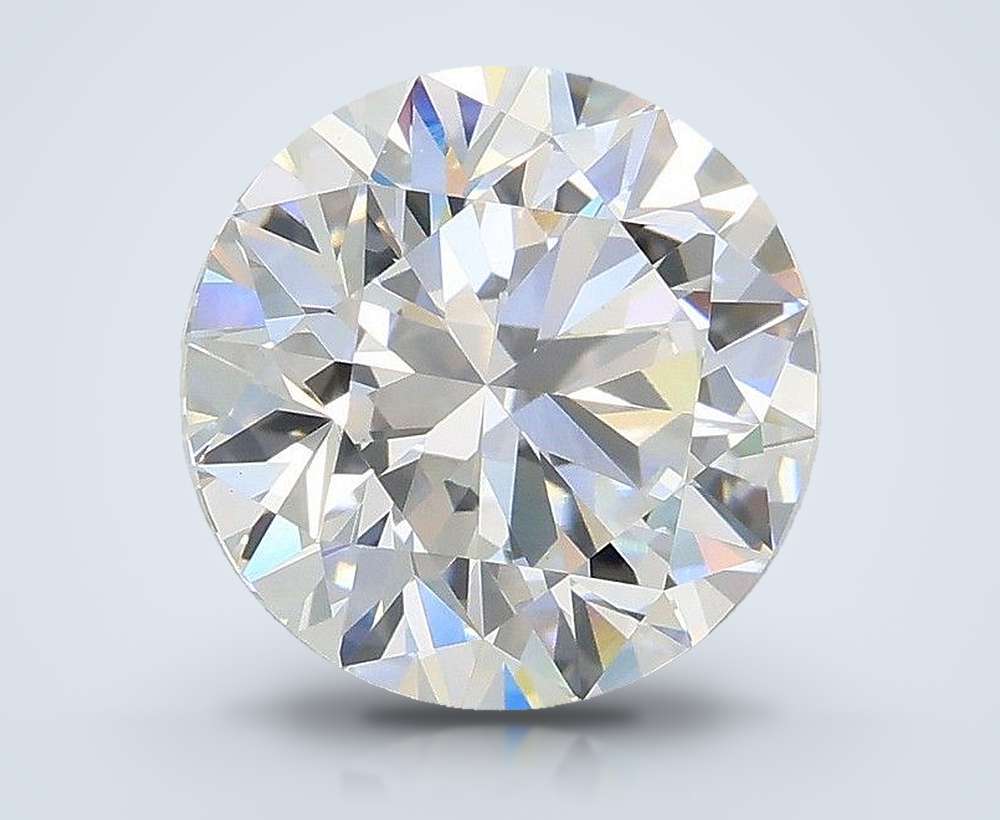2.04ct E VVS2 Excellent Cut Round Lab Grown Diamond