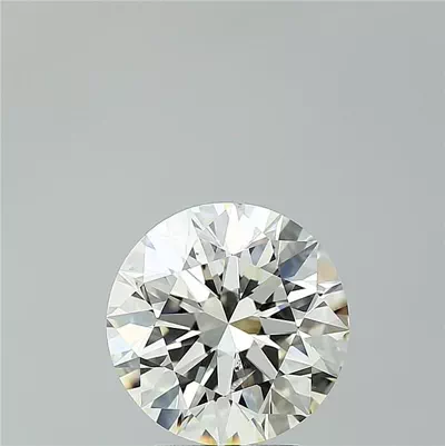 3.61ct I SI1 Excellent Cut Round Diamond