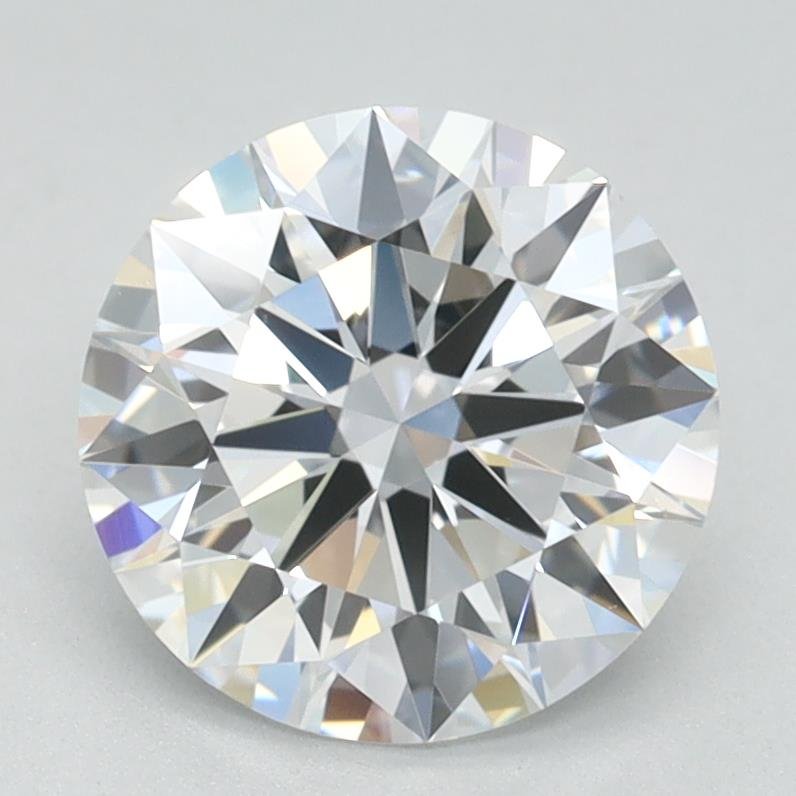 1.55ct D FL Rare Carat Ideal Cut Round Lab Grown Diamond