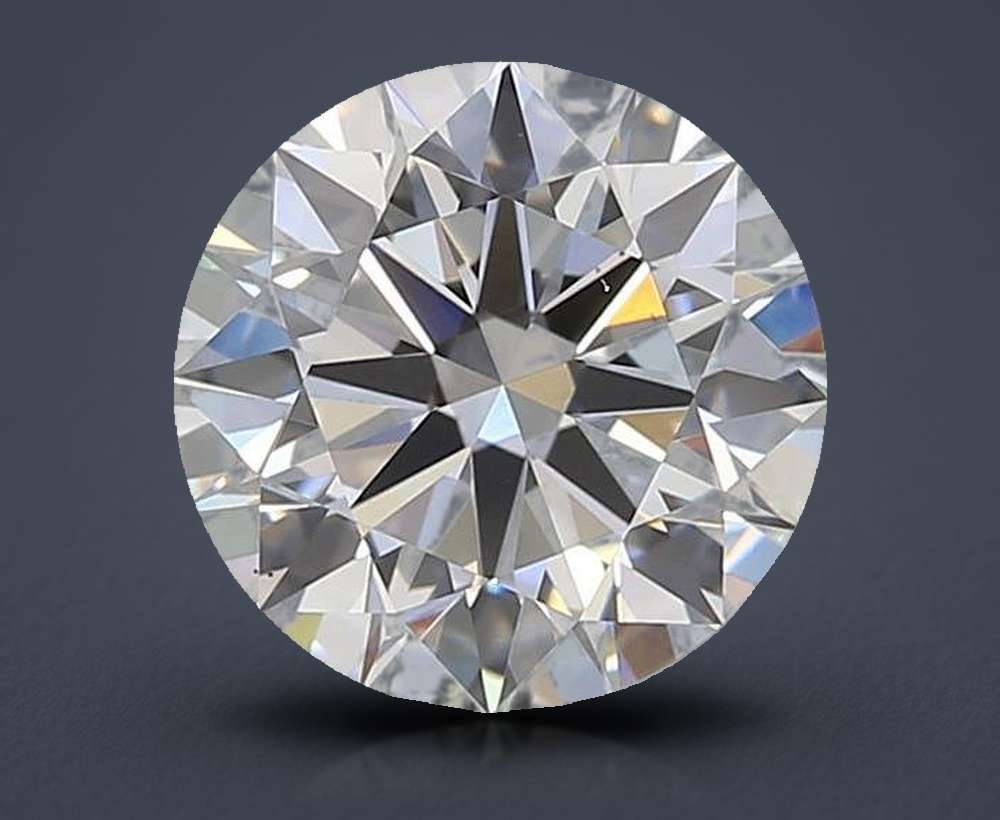 2.24ct E VS2 Rare Carat Ideal Cut Round Lab Grown Diamond