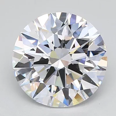 3.01ct D IF Rare Carat Ideal Cut Round Lab Grown Diamond