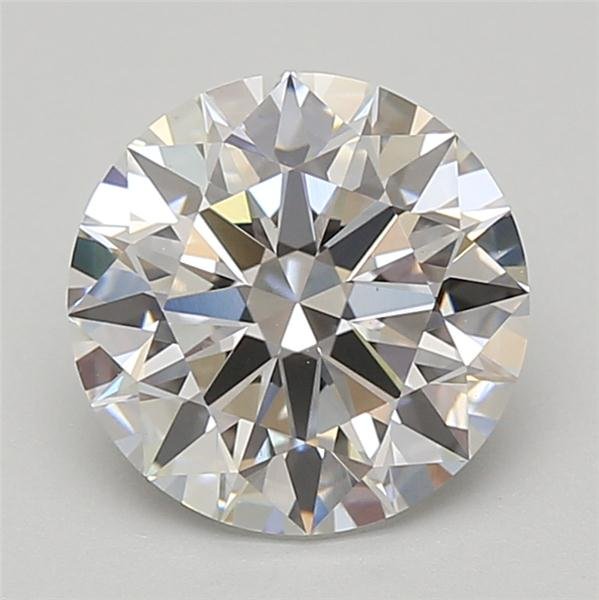 3.07ct D VS1 Rare Carat Ideal Cut Round Lab Grown Diamond