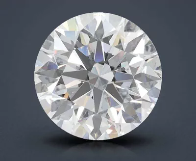 3.43ct E FL Rare Carat Ideal Cut Round Lab Grown Diamond