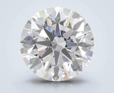 3.43ct E FL Rare Carat Ideal Cut Round Lab Grown Diamond