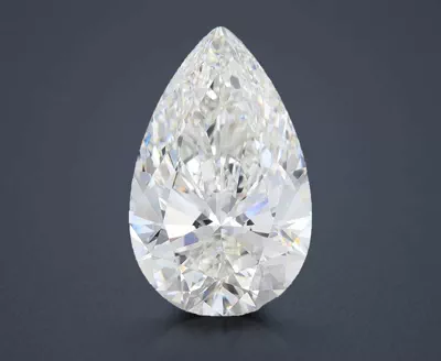 15.20ct G VVS2 Rare Carat Ideal Cut Pear Lab Grown Diamond