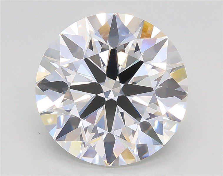 3.03ct F VVS2 Rare Carat Ideal Cut Round Lab Grown Diamond