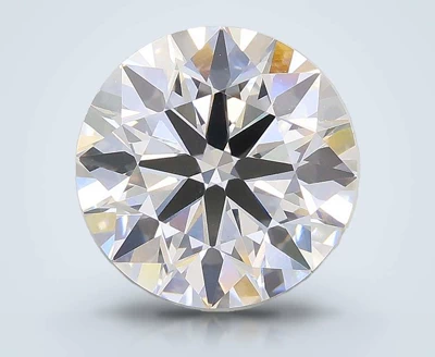3.03ct F VVS2 Rare Carat Ideal Cut Round Lab Grown Diamond