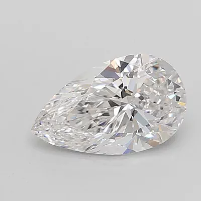 2.38ct D VVS1 Rare Carat Ideal Cut Pear Lab Grown Diamond