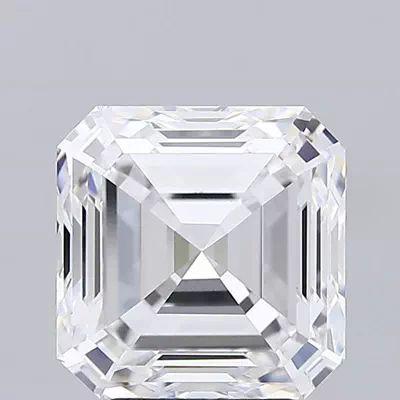 4.02ct D VVS2 Excellent Cut Asscher Lab Grown Diamond