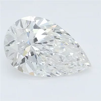 1.11ct E VS1 Rare Carat Ideal Cut Pear Lab Grown Diamond
