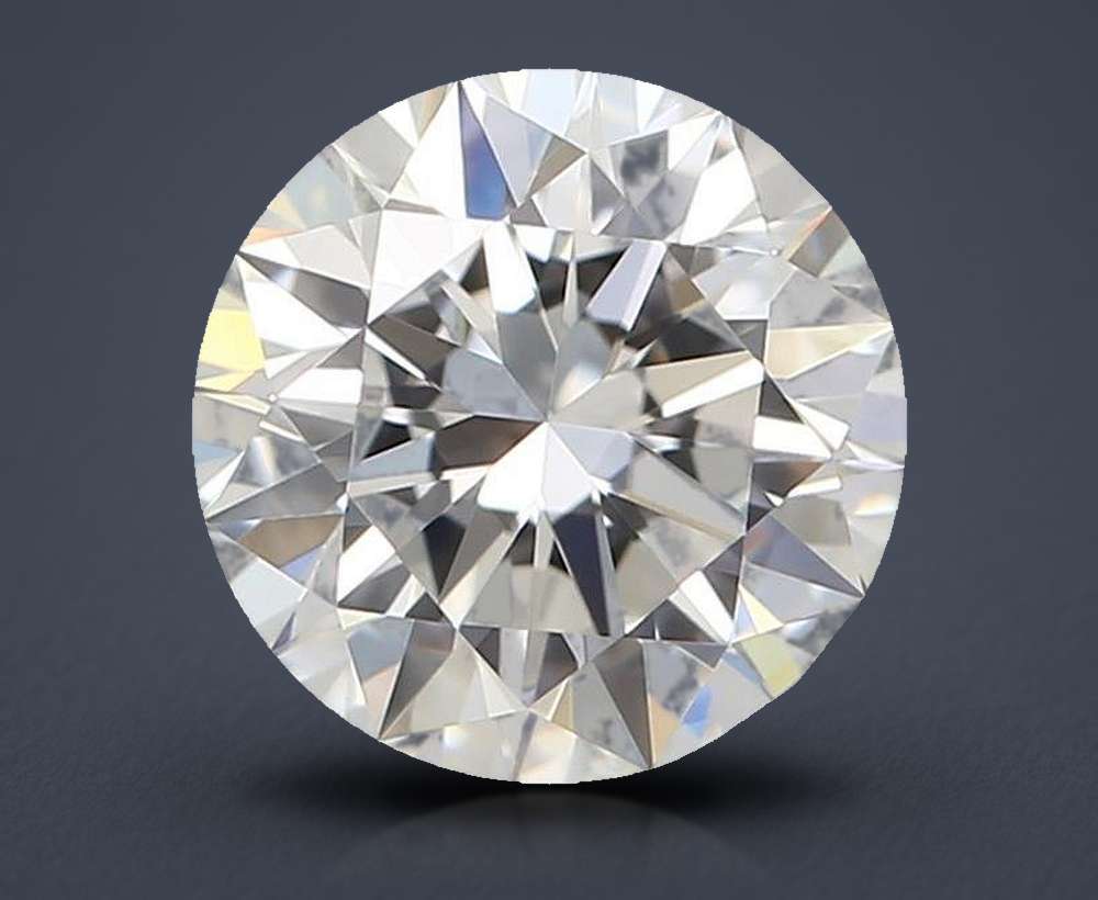 0.90ct F VVS1 Rare Carat Ideal Cut Round Diamond