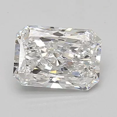 1.10ct D VS1 Rare Carat Ideal Cut Radiant Lab Grown Diamond