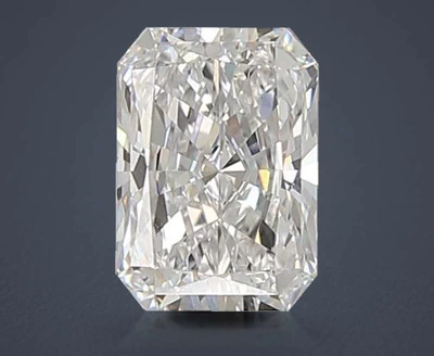 1.10ct D VS1 Rare Carat Ideal Cut Radiant Lab Grown Diamond