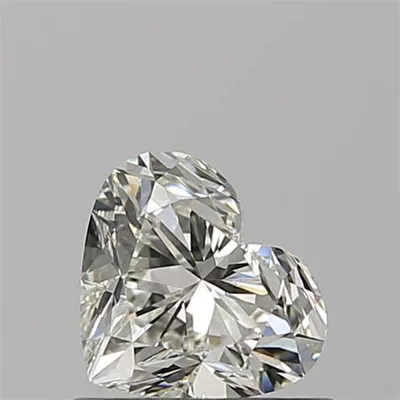0.70ct K VVS2 Rare Carat Ideal Cut Heart Diamond