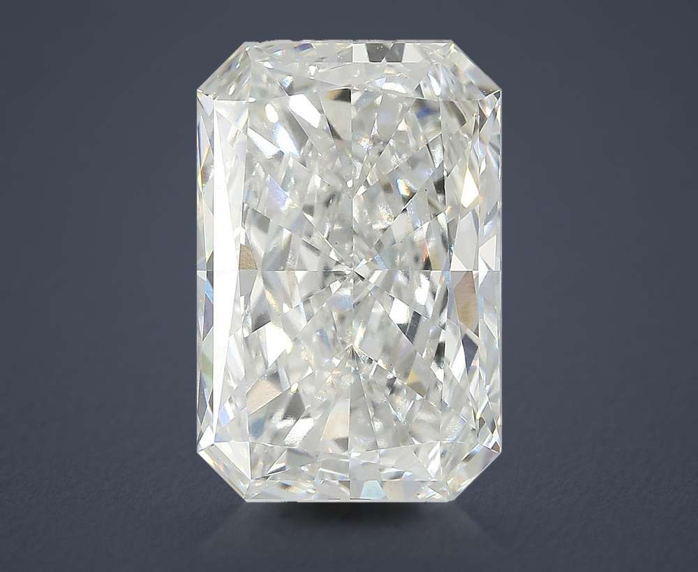 10.14ct G VS1 Rare Carat Ideal Cut Radiant Lab Grown Diamond