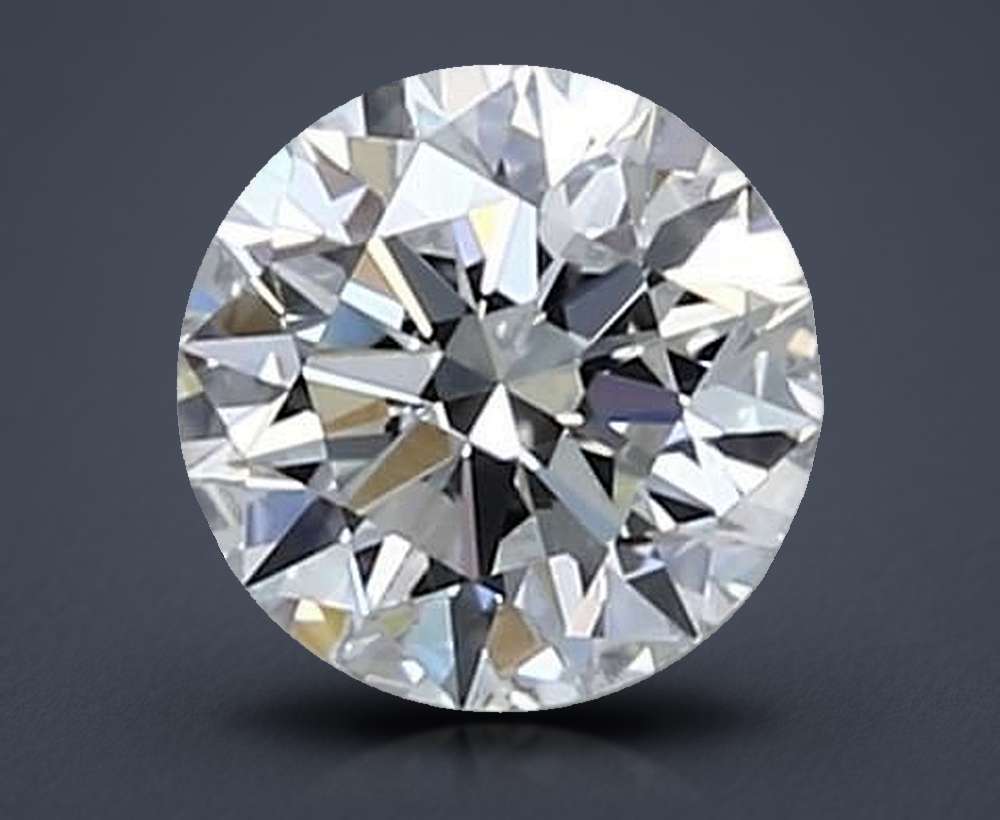 0.58ct G VVS1 Rare Carat Ideal Cut Round Diamond