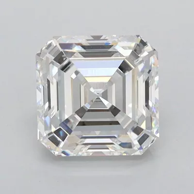 1.48ct E VVS2 Rare Carat Ideal Cut Asscher Lab Grown Diamond