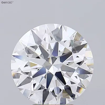 6.31ct D VS1 Rare Carat Ideal Cut Round Lab Grown Diamond