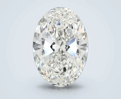 10.21ct F VVS2 Rare Carat Ideal Cut Oval Lab Grown Diamond