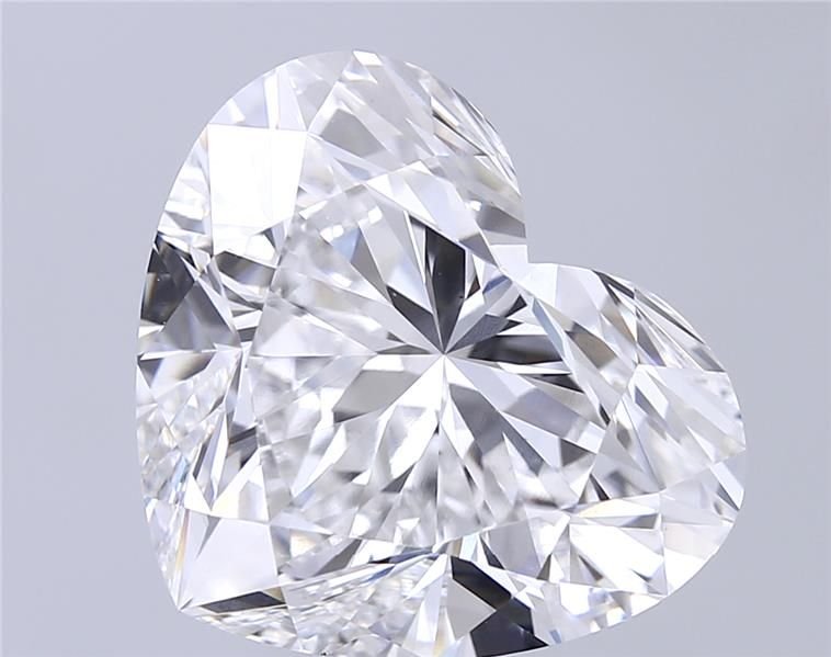 12.04ct E VVS2 Rare Carat Ideal Cut Heart Lab Grown Diamond