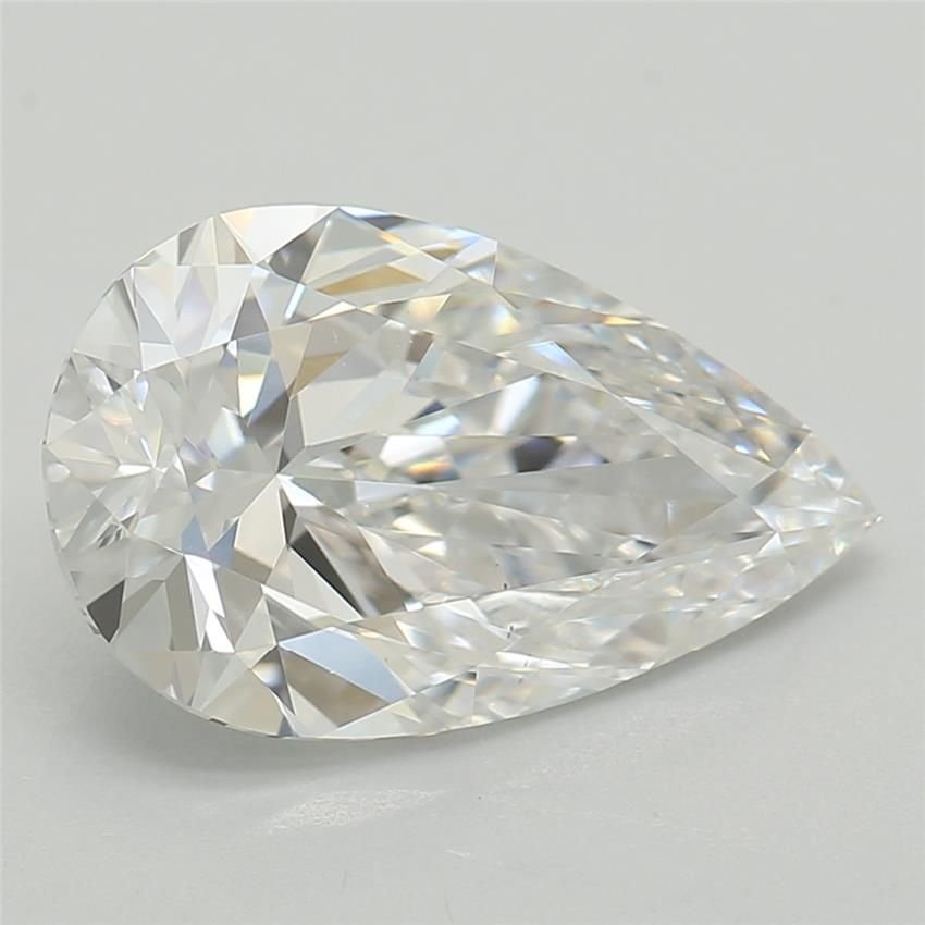 1.59ct D VS1 Rare Carat Ideal Cut Pear Lab Grown Diamond