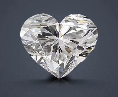 1.17ct E VS1 Rare Carat Ideal Cut Heart Diamond