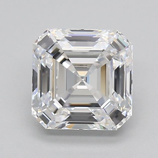 2.16ct D VVS1 Rare Carat Ideal Cut Asscher Lab Grown Diamond
