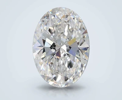 2.08ct D VS2 Rare Carat Ideal Cut Oval Lab Grown Diamond